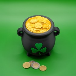 Tirelire Chaudron de Farfadet (Leprechaun)