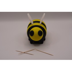 Distributeur de cure-dents abeille